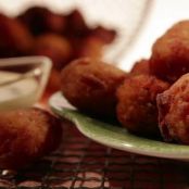 Sweet Potato Tots with Bacon & Mustard Dipping Sauce