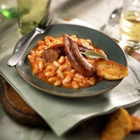 CANNELLINI BEANS AND ITALIAN SAUSAGE
