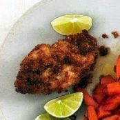 Hummus Crusted Chicken