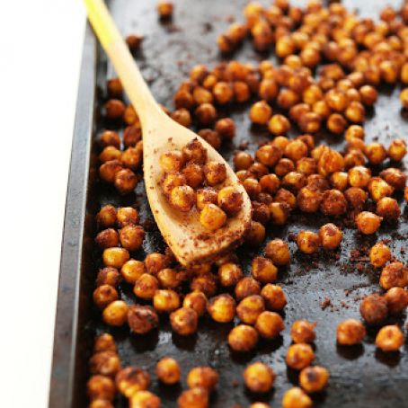 Crispy chickpeas