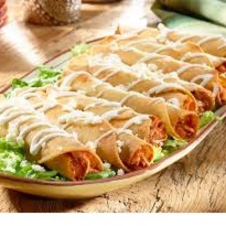 Crispy Chicken Taco Rolls