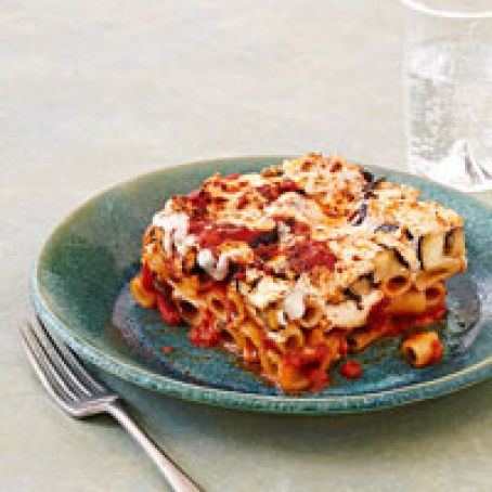 Baked Ziti with Eggplant