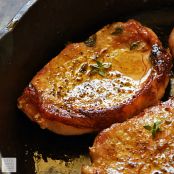 Pan-Seared Boneless Pork Chops
