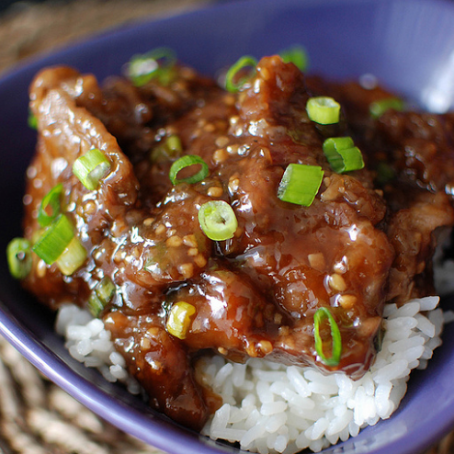 Mongolian Beef (PF Chang's copycat recipe)