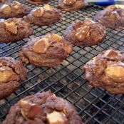 Peanut Butter Cup Brownie Drops
