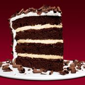 Devil's Food Cake with Peppermint Frosting