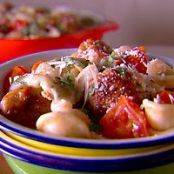 Orecchiette with Mini Chicken Meatballs