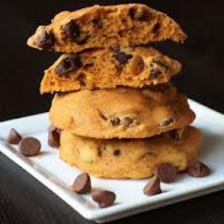 Pumpkin Chocolate Chip Cookies