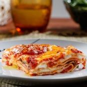 Oven-Ready Lasagna with Meat Sauce and Bechamel