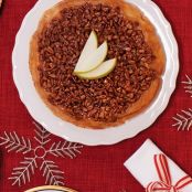 Apple Pecan Upside-Down Pie