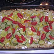 Potato Crust Vegetable Pizza