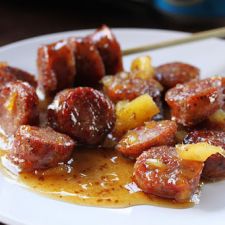 Spicy and Sweet Smoked Sausage