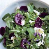 Watercress Salad With Beets and Feta Recipe | Real Simple Recipes