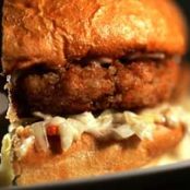 Basix Cafe Salmon Burgers