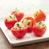 Caprese Stuffed Cherry Tomatoes