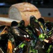 Mussles Steamed in Wine