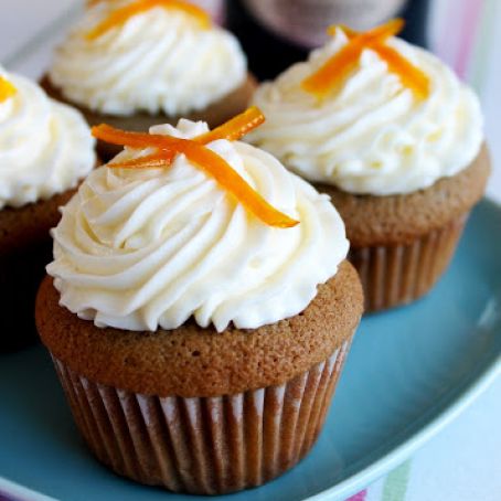 Mimosa Cupcakes