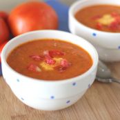 Beer Cheese Tomato Soup