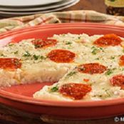 Cauliflower Pepperoni Pizza