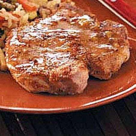 Maple-Glazed Pork Chops