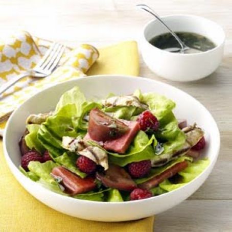 Tomato-Melon Chicken Salad