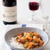 Chicken-and-Andouille Étouffée
