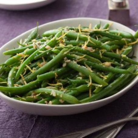 Lemony Green Beans