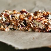 Cranberry Spice Granola Bars