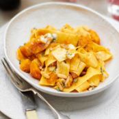 Meals (Pappardelle with Butternut Squash & Blue Cheese)