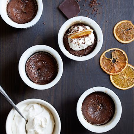 Bittersweet Chocolate Pudding Cakes Recipe | SAVEUR