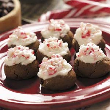 Triple-Chocolate Peppermint Treats Recipe