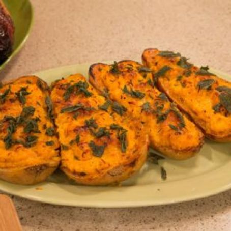 Double Stuffed Butternut Squash (Rachael Ray)