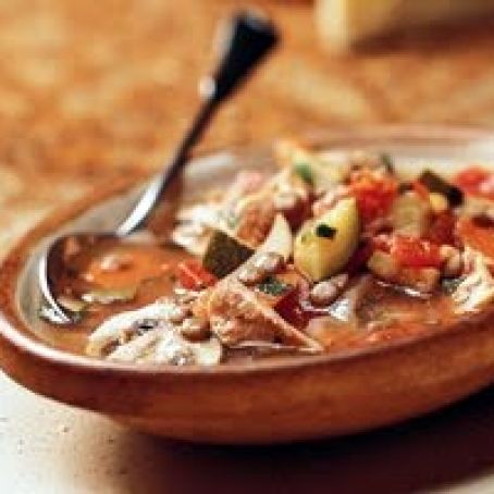 Slow Cooker Italian Chicken-Lentil Soup