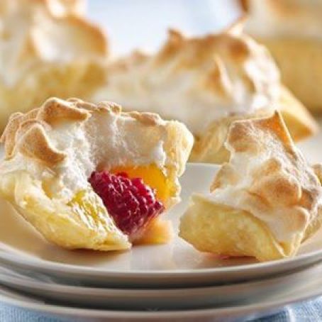 Mile-High Lemon Meringue Mini Pies