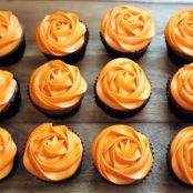 Chocolate Pumpkin Cupcakes