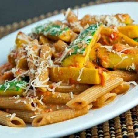 Pasta with Roasted Tomato and Gorgonzola Sauce