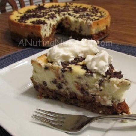 Chocolate Chip Cookie Dough Cheesecake