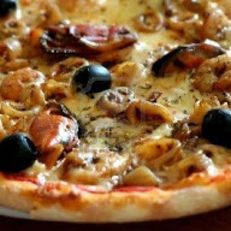 PIZZA DE MARISCOS