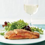Triple-Mustard Salmon