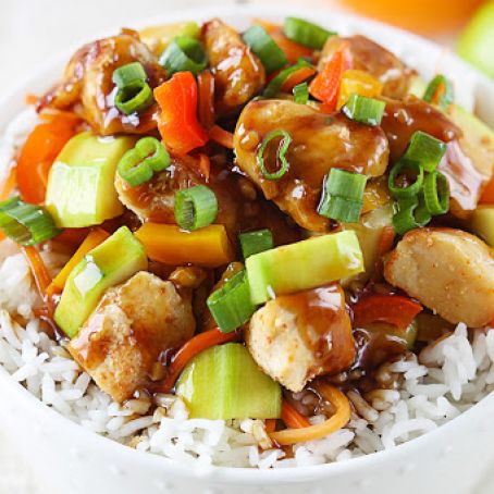 ORANGE TERIYAKI CHICKEN