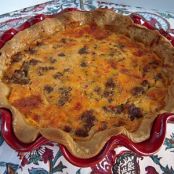 Southwestern Sausage Quiche