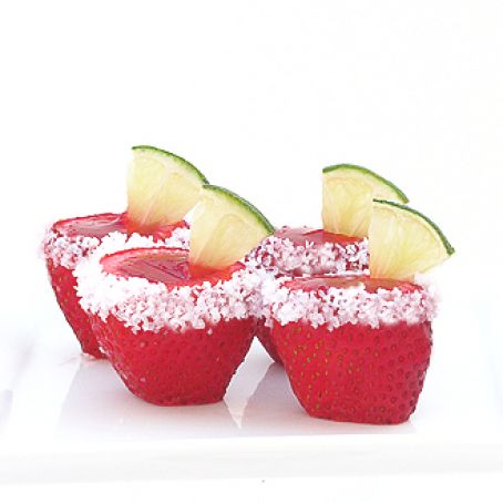 Strawberry Margarita Jello Shots