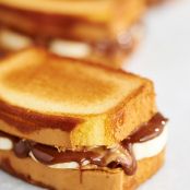 Chocolate PB&B Sandwich