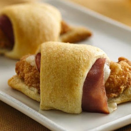 Chicken Cordon Bleu Wraps