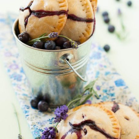 Blueberry Lavender Hand Pies