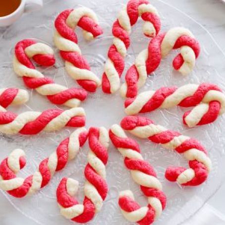 Candy Cane Cookies