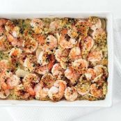 Garlicky Baked Shrimp
