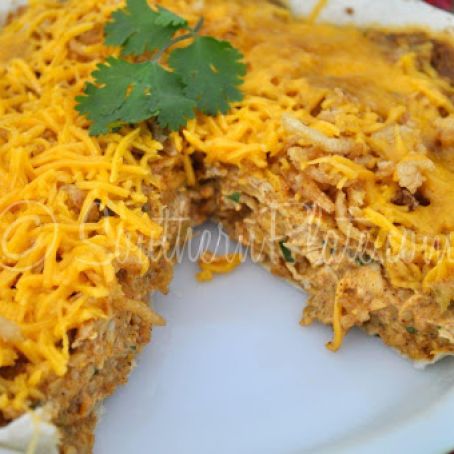 Microwave Chicken Tortilla Casserole