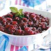 Triple Cranberry Sauce