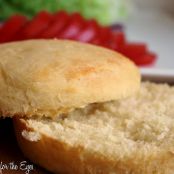 No-Knead Cheese Burger Buns